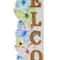 Glitzhome® 42" Wood Butterfly WELCOME Porch Sign